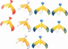 10pcs Balancing Eagle Toy Physical Science Props Mini Toy Balance Bird Eagle Balancing Bird Toy Toys for Kids Finger Balance Toy Vintage Toys Kids Toys present Child Classic Plastic