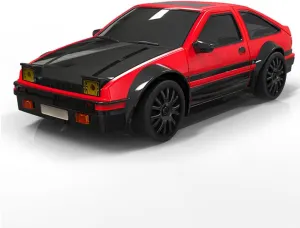 1/24 RC Drift Car for Adults, 2.4G Mini RC Car RC Racing Car with Lights RC Drift Racing Car, 15km/h Electric Drift Remote Control Sports Car 4WD RC Vehicle Toy Gift -RTR