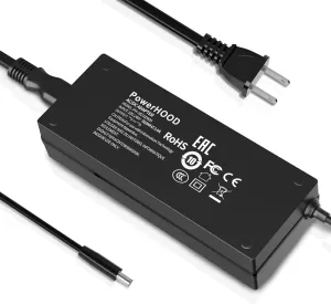 12V AC/DC Adapter Compatible with GPX Rechargeable Projector PJ770B Mini Projector 12VDC DC12V 12 Volt KZE1204000 Switching Power Supply Cord Charger PSU