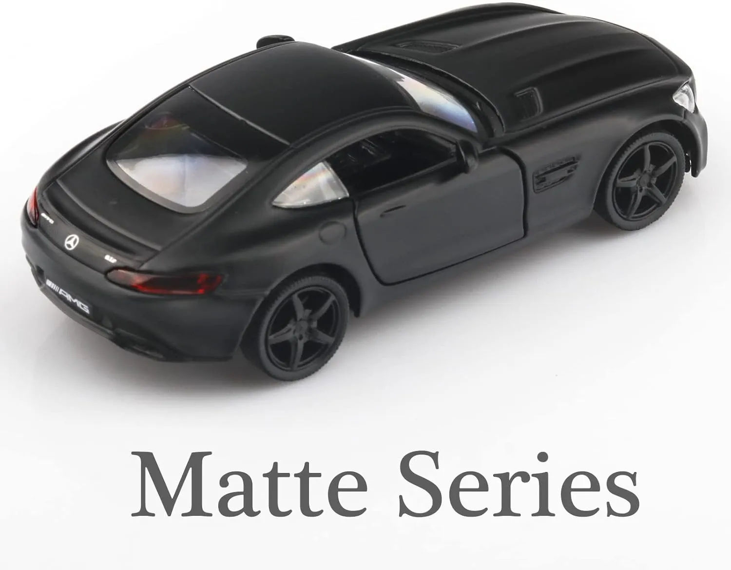 1/36 Scale Mercedes Benz AMG GTS Diecast Cars Models,Pull Back Vehicles Toy Cars,Cars Gifts for Boys Girls (Black)