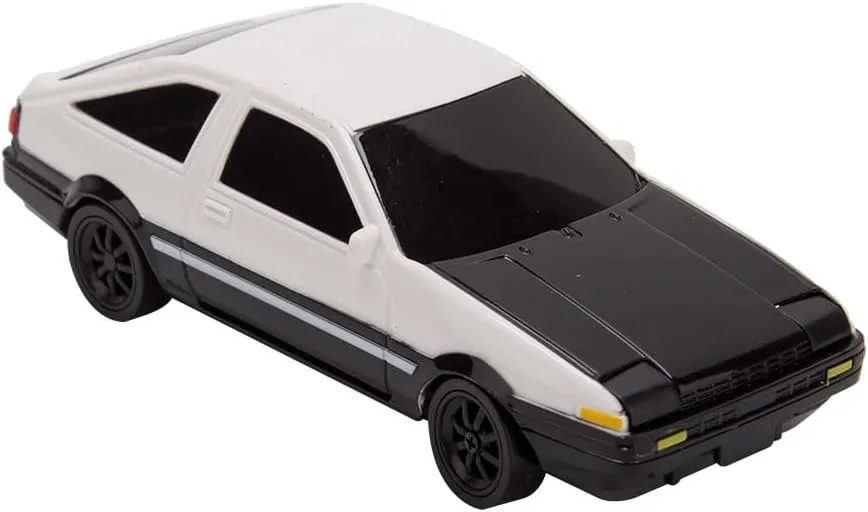 1:43 Scale RTR Drift RC Car – 2.4GHz Full Proportional Electric Racing Car with Gyro & Linked Light System, Mini High-Speed Drift Vehicle Model – White Sedan RTR Model for Adults