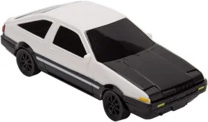1:43 Scale RTR Drift RC Car – 2.4GHz Full Proportional Electric Racing Car with Gyro & Linked Light System, Mini High-Speed Drift Vehicle Model – White Sedan RTR Model for Adults