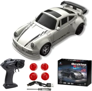 1/64 Scale 2.4G High Speed Drift RC Car 4WD Remote Control Car Four Wheel Drive Radio Controlled Mini GTR Racing Model