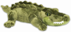16” Alligator Stuffed Animal - Ultra Soft Gator Plush With Superior Softness – Perfect Size Alligator Plush Toy - Easy To Carry & Snuggle - Realistic & Cute - Bring A New Gator Home To Kids Ages 3 