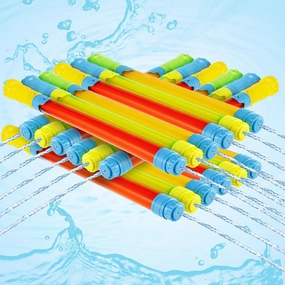 18 Pcs Water Gun -16.5in Bulk Water Soaker Blaster Squirt Gun for Kids Adults, Summer Outdoor Beach Party Games Fighting Play Swimming Pool Toys
