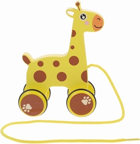 1pc Giraffe Pull for Traction Smooth Dragging Wheel Design for Walking Assistance Encourages Parent Interaction and Fun