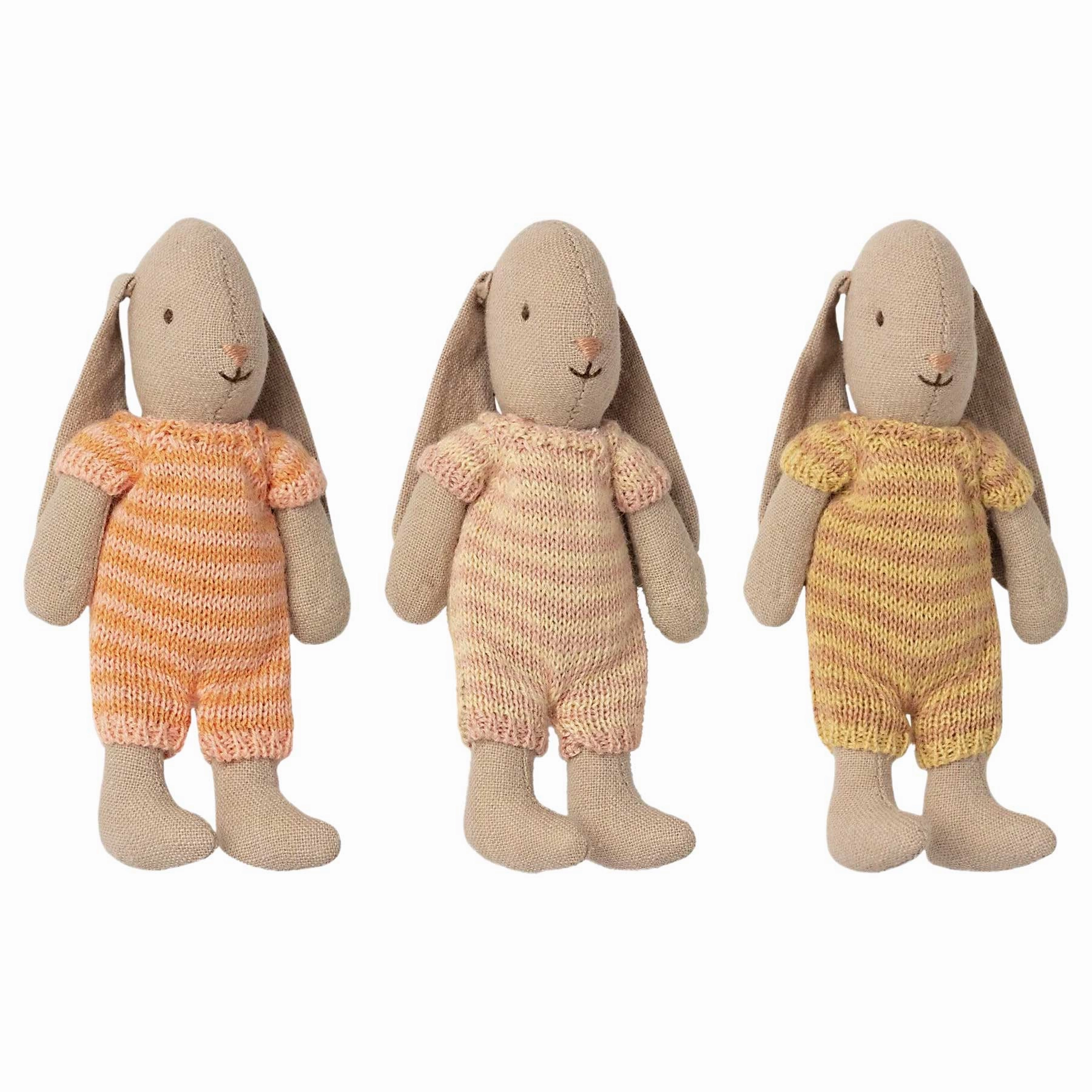 2021 Maileg Peach Micro Bunny