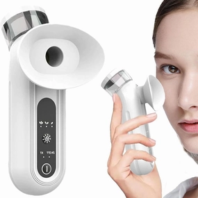 2025 Upgraded Portable Eye Steam Sprayer, Dry Eye Steam Treatment Wand, Nano Eye Spray for Moisturizing Cleansing and Eye Care, Mini Rechargeable Eye Sprayer, Compact and Easy to Store Sprayer