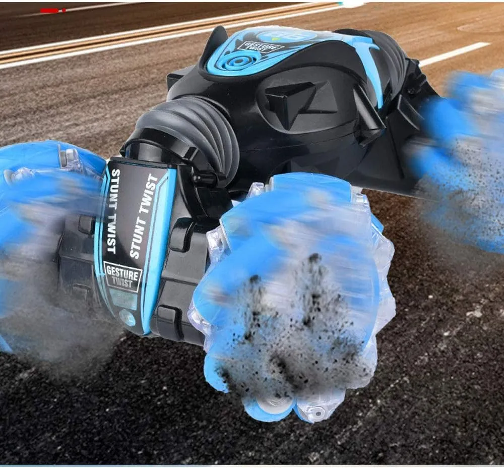 2.4G Inductive Gesture Car, Remote Control Deformation Car, Double-Sided Twisting Car, Stunt Drift Car, Climbing Off-Road Car, Long-Lasting Battery Life