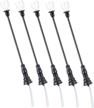 25pcs Miniature Lamps Street Light Decor for Sand Table Garden Decoration Chic Design for House Landscape Compact for Enhanced Scene Level