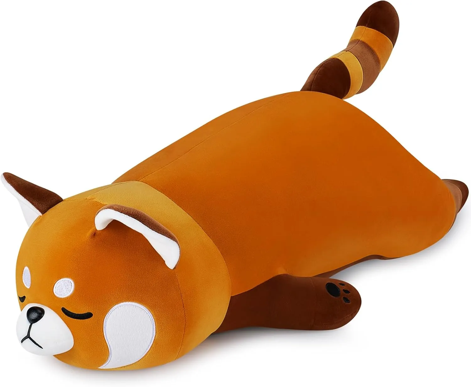 30'' Giant Red Panda Plush Stuffed Animal - Large Sleeping Plush Toy Pillow, Cute Hugging Plushie, Room Decor, Christmas Birthday Gifts for Kids Girls Boys