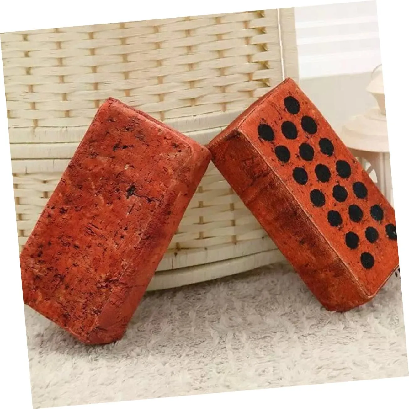 3pcs Kid Safe Building Blocks Relief Toys Foam Bricks Fun Toys for All Ages Office Nap Pillow