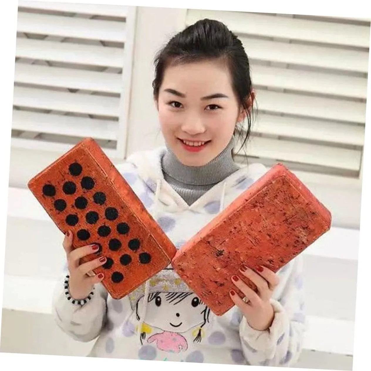 3pcs Kid Safe Building Blocks Relief Toys Foam Bricks Fun Toys for All Ages Office Nap Pillow