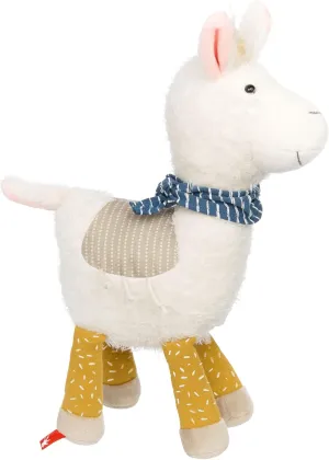 43239 Soft Toy Lama Patchwork Sweety, Yellow, for Girls and Boys from 0 to 8 Years