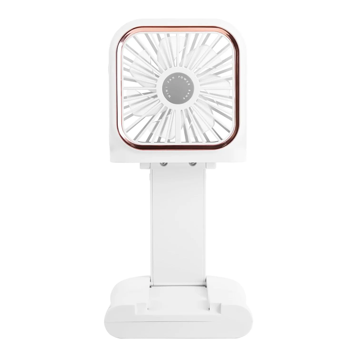 5-in-1 Folding Rechargeable Hands Free Mini Fan