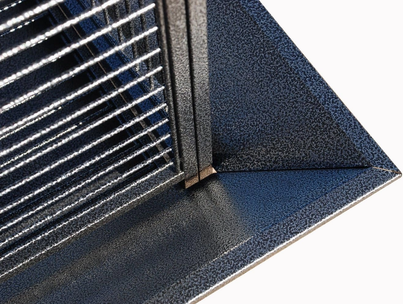 64" Extra Large Corner Bird Flight Breeding Wrought Iron Rolling Parrot Cage Side Solid Metal Plate Feed Doors Pull Out Removable Grate and Tray with Around Metal Seed Guard