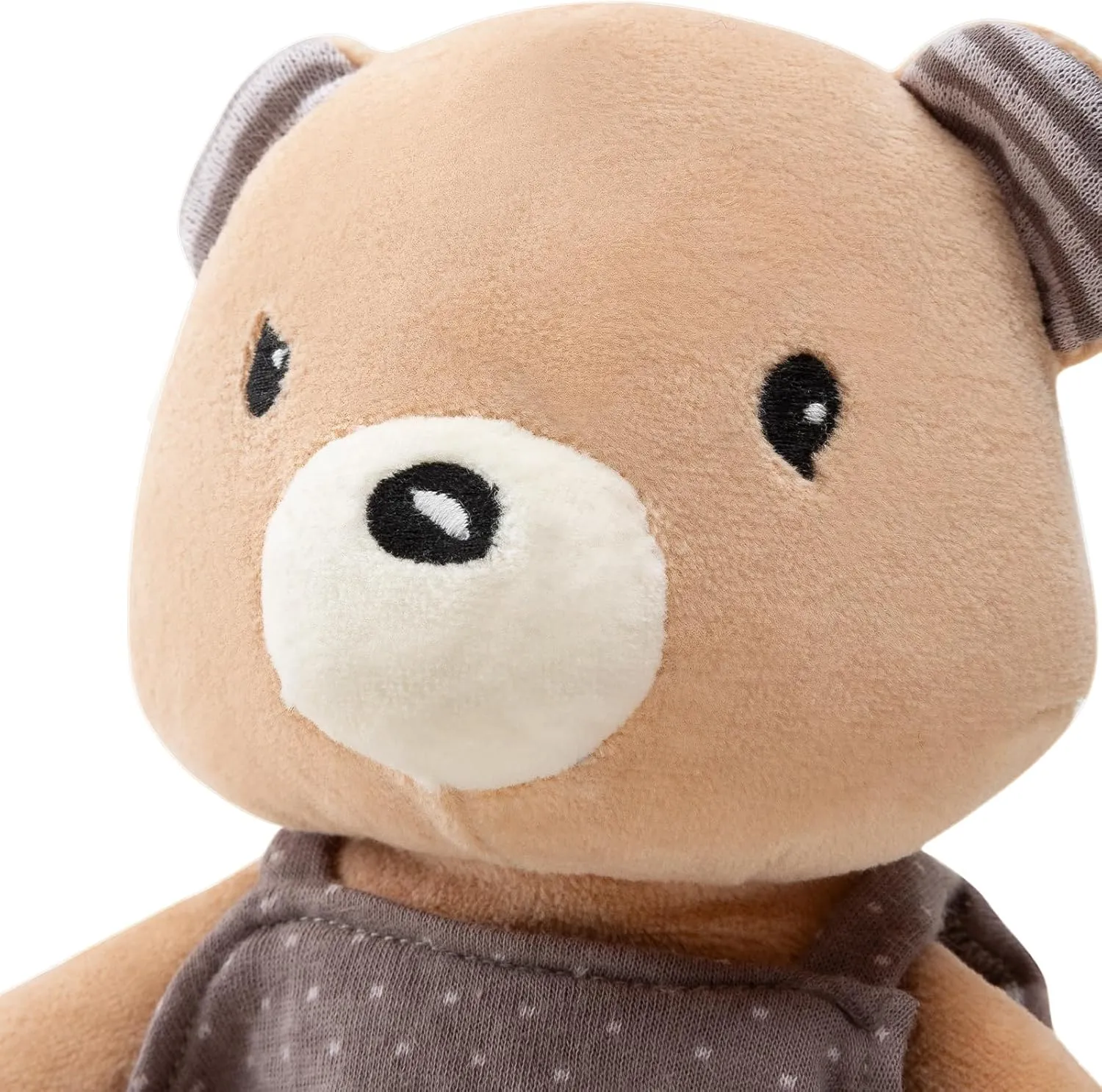 7" Organic Cotton Plush Toys, Plush Bear Stuffed Animals Soft Cuddly Toy for Babies and Toddlers