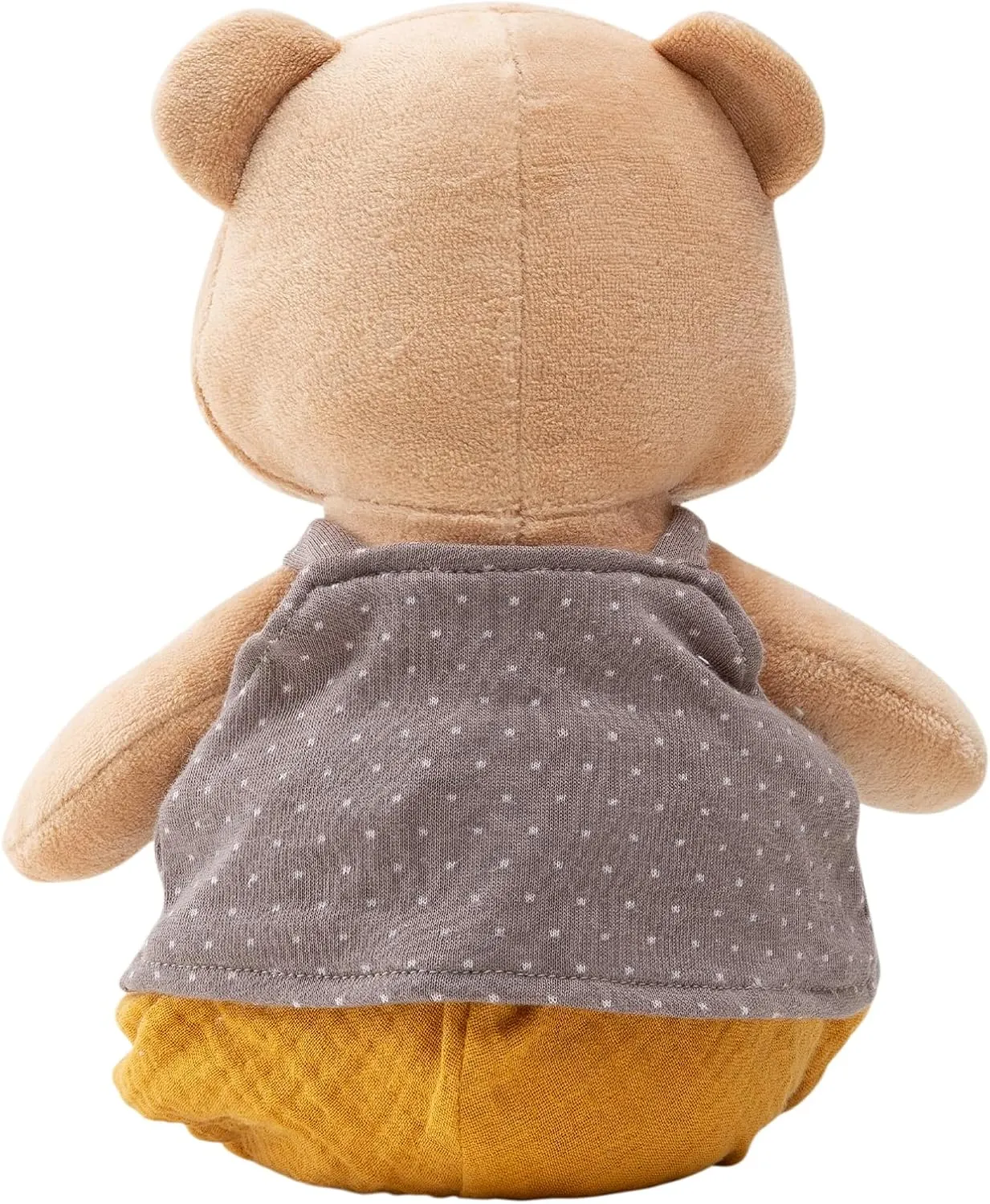 7" Organic Cotton Plush Toys, Plush Bear Stuffed Animals Soft Cuddly Toy for Babies and Toddlers