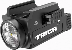 800 Lumens Compact Pistol Light, USB Rechargeable Rail-Mounted Tactical Gun Flashlight for Handguns, Quick Release Mini Weapon Light Compatiable for 1913,GL Style Full Size and Compact Rail