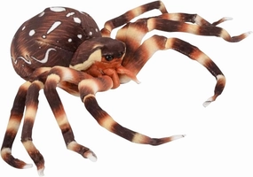 8" Plush Spider Toy - Soft, Safe Spider Stuffed Animal for Kids 3 , Ignites Imaginations - Vibrant Colors, Perfect for Endless Adventures (Brown)