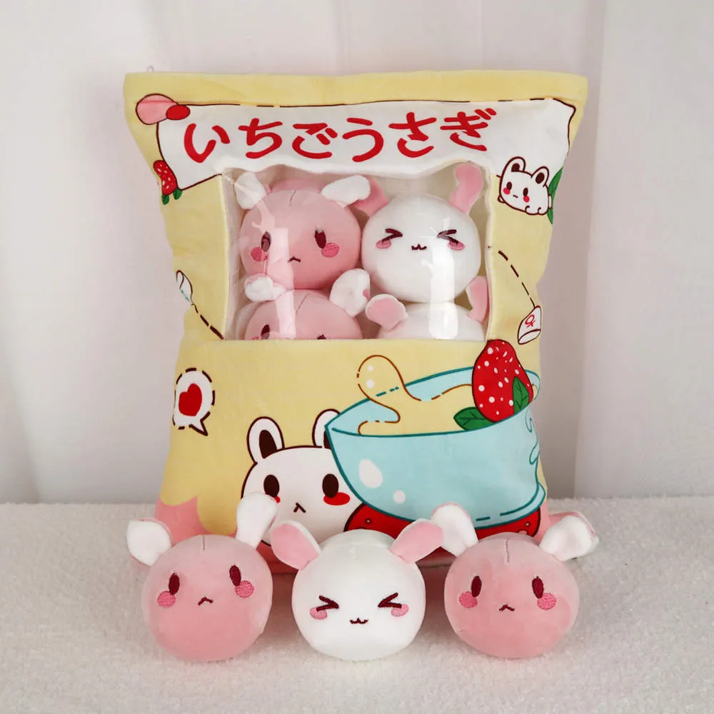 A Bag of Kawaii Hotpot Bunny Rabbit Plush Toy
