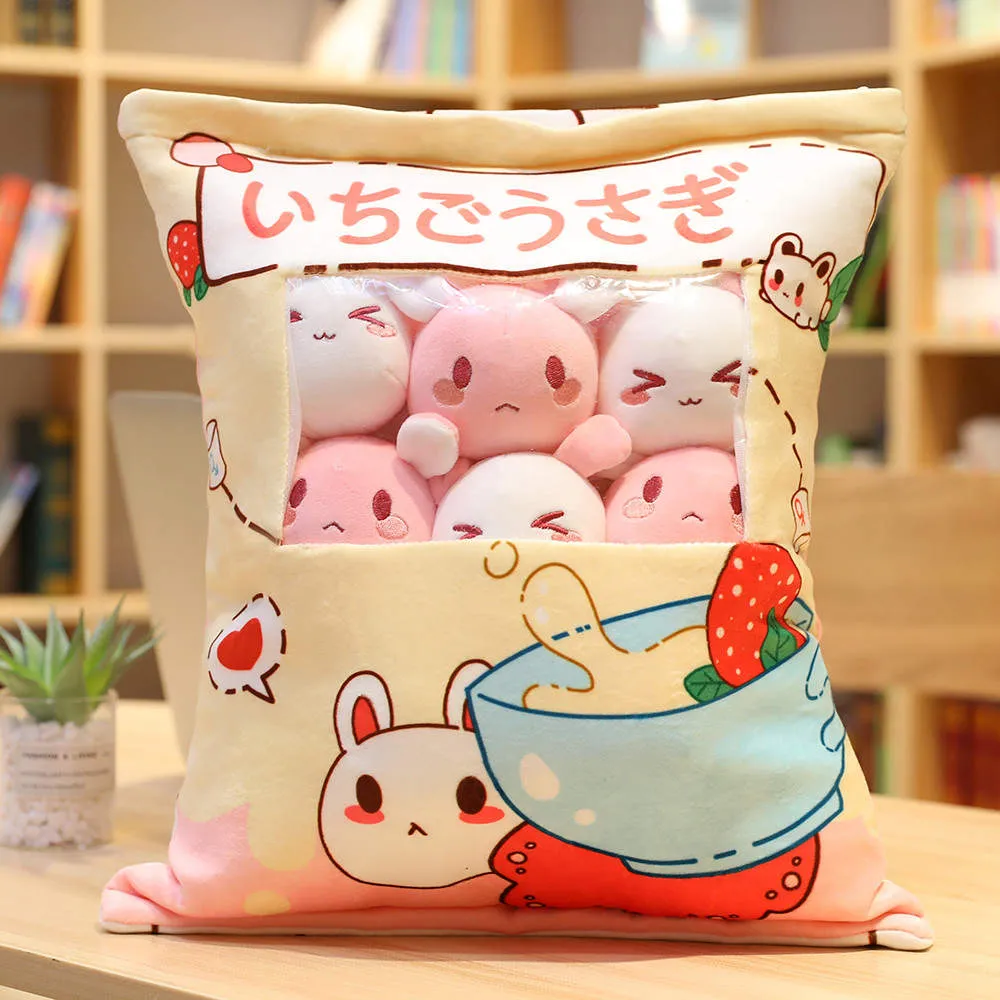A Bag of Kawaii Hotpot Bunny Rabbit Plush Toy