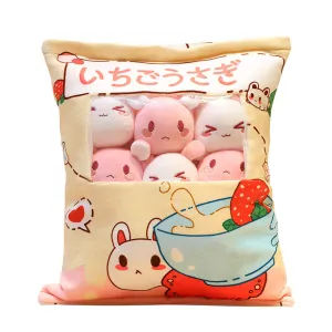 A Bag of Kawaii Hotpot Bunny Rabbit Plush Toy