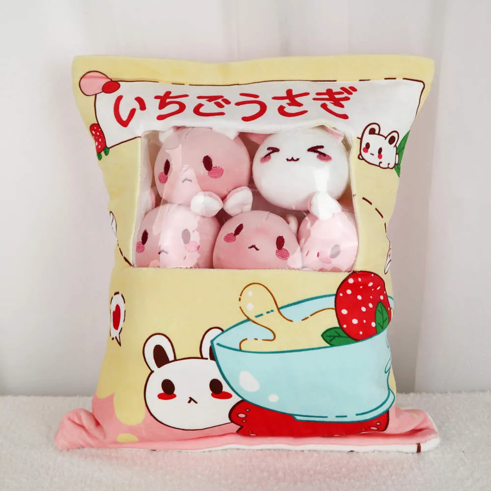 A Bag of Kawaii Hotpot Bunny Rabbit Plush Toy