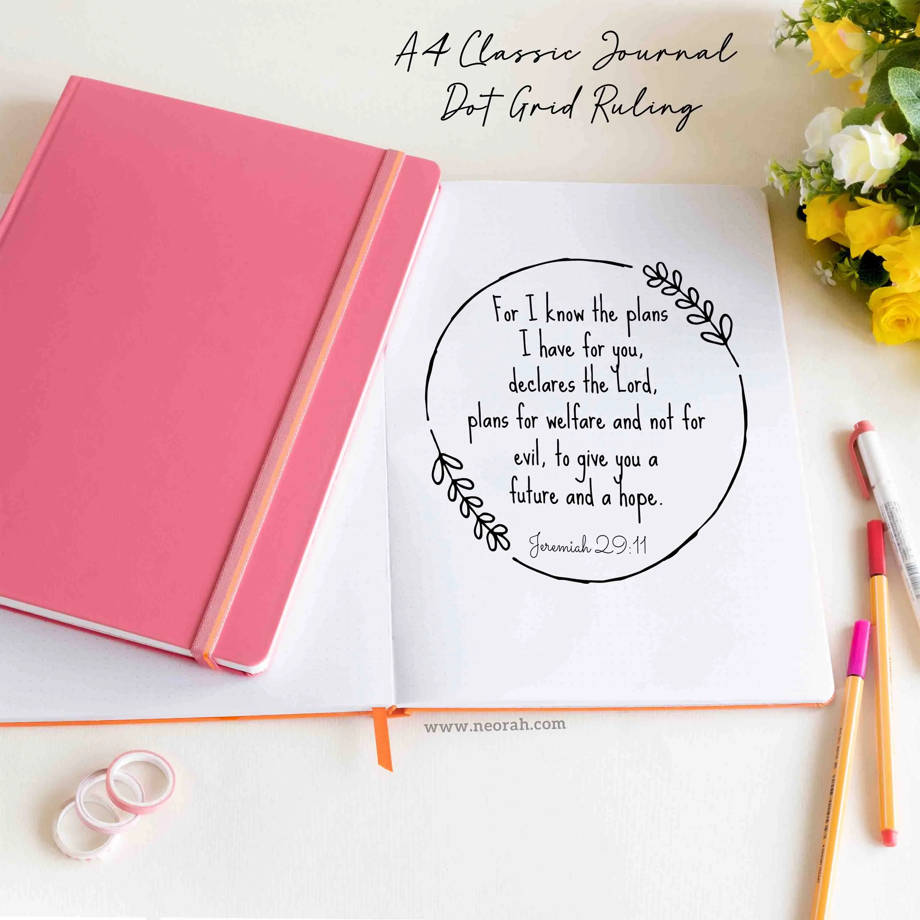 A4 - CLASSIC NOTEBOOK - HARDCOVER