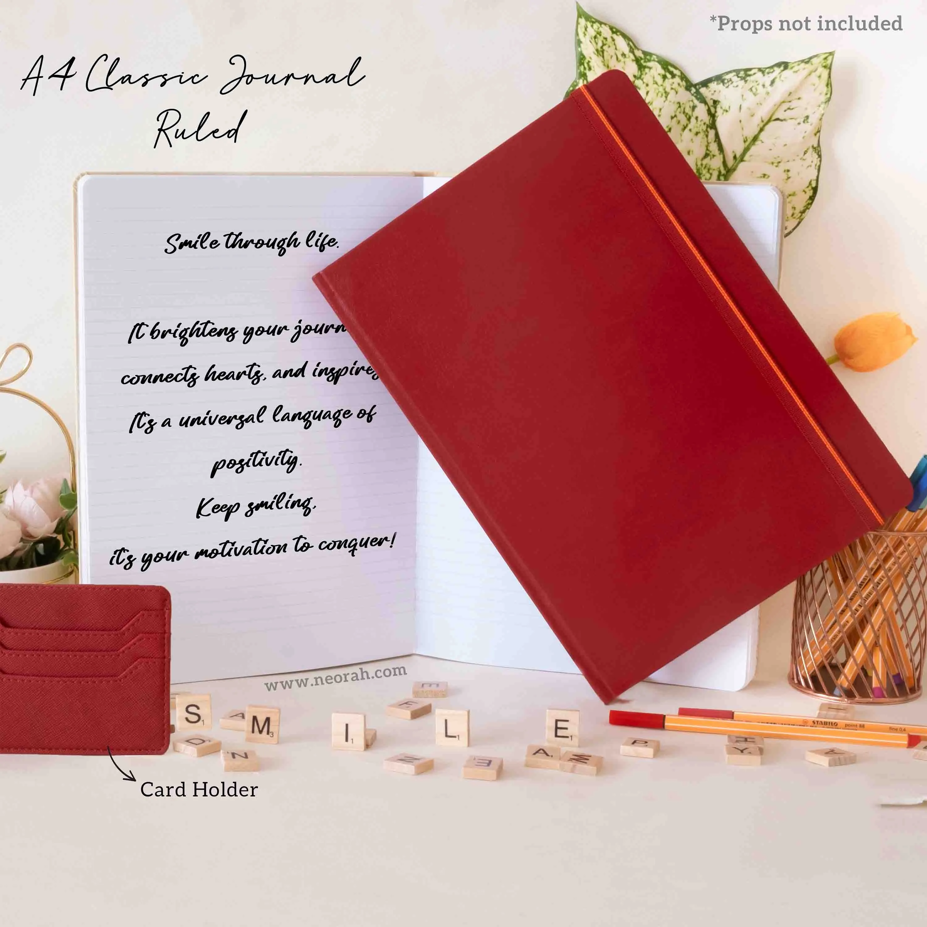 A4 - CLASSIC NOTEBOOK - HARDCOVER