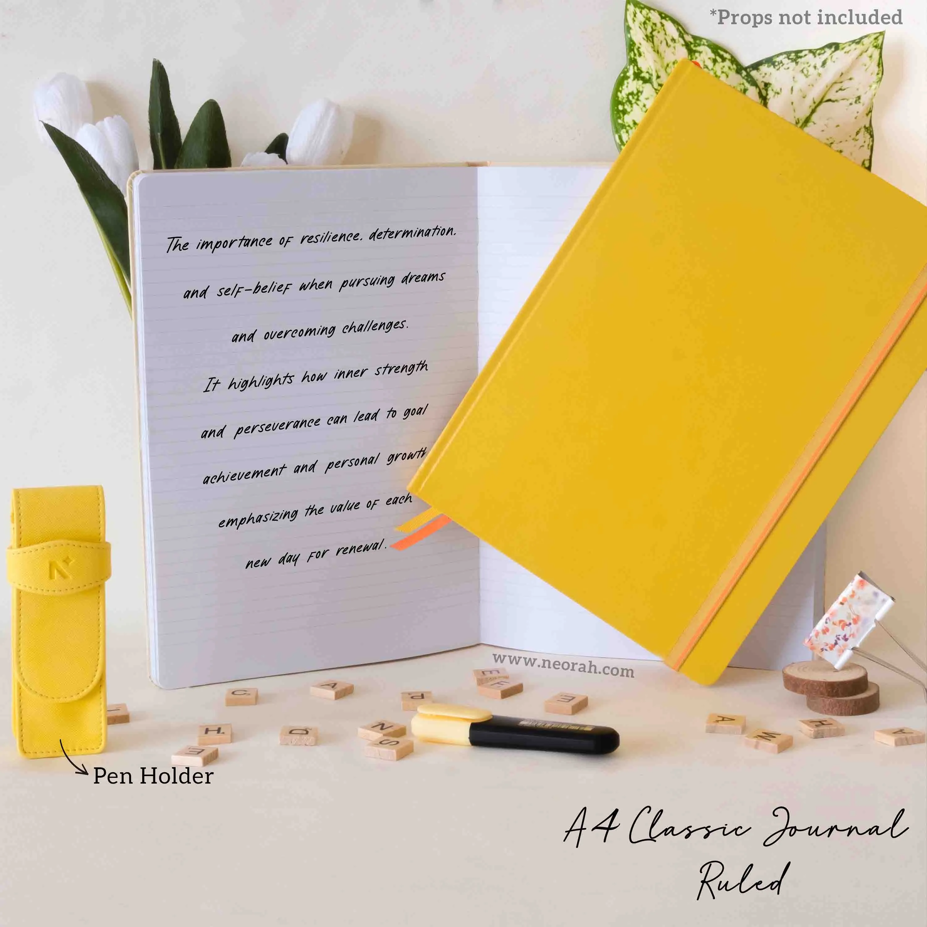 A4 - CLASSIC NOTEBOOK - HARDCOVER