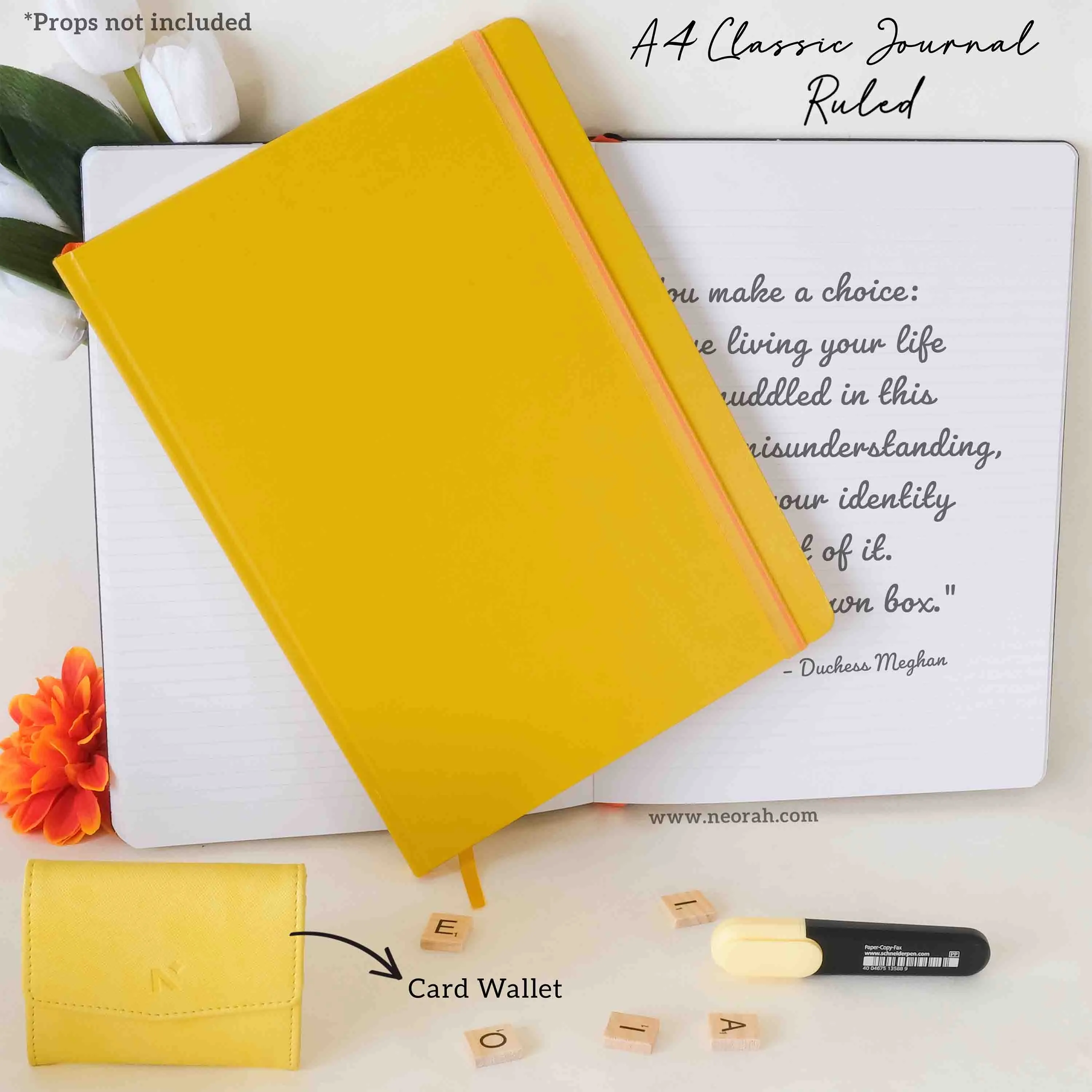 A4 - CLASSIC NOTEBOOK - HARDCOVER