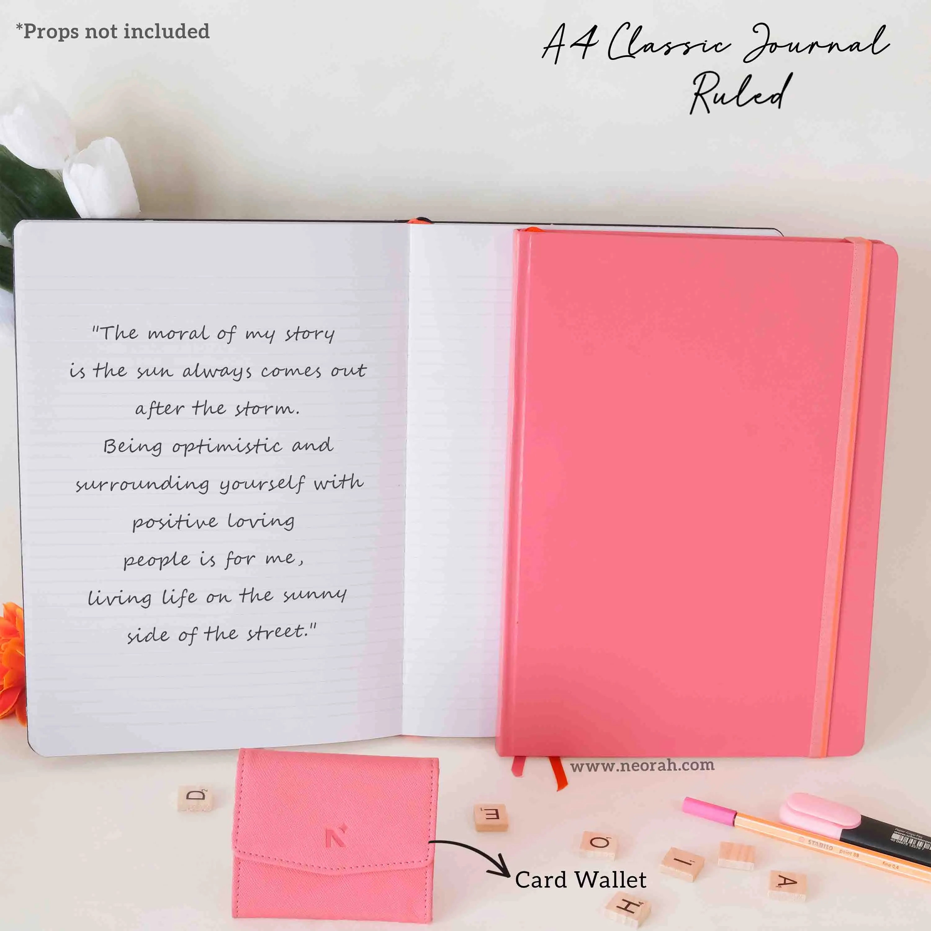 A4 - CLASSIC NOTEBOOK - HARDCOVER