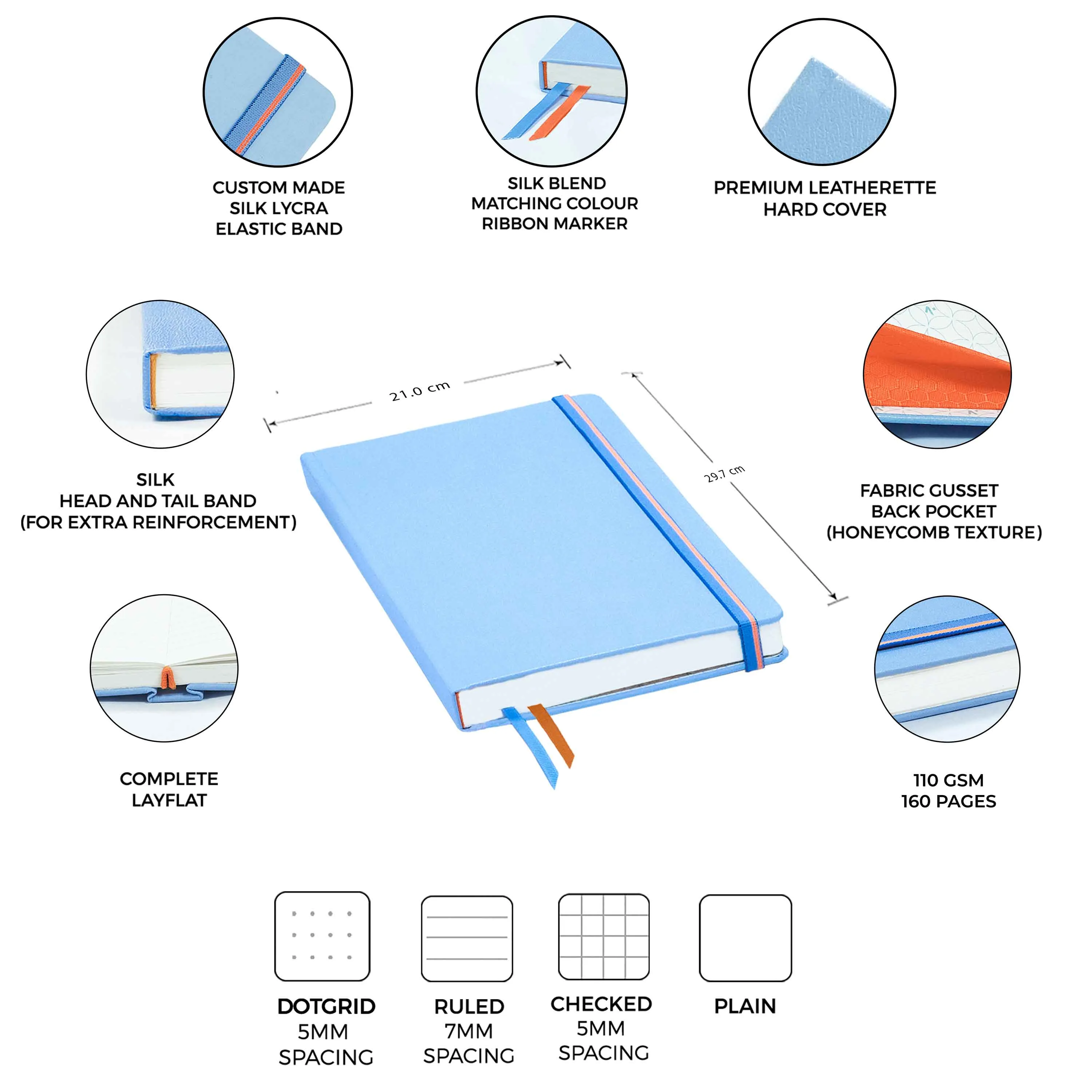 A4 - CLASSIC NOTEBOOK - HARDCOVER