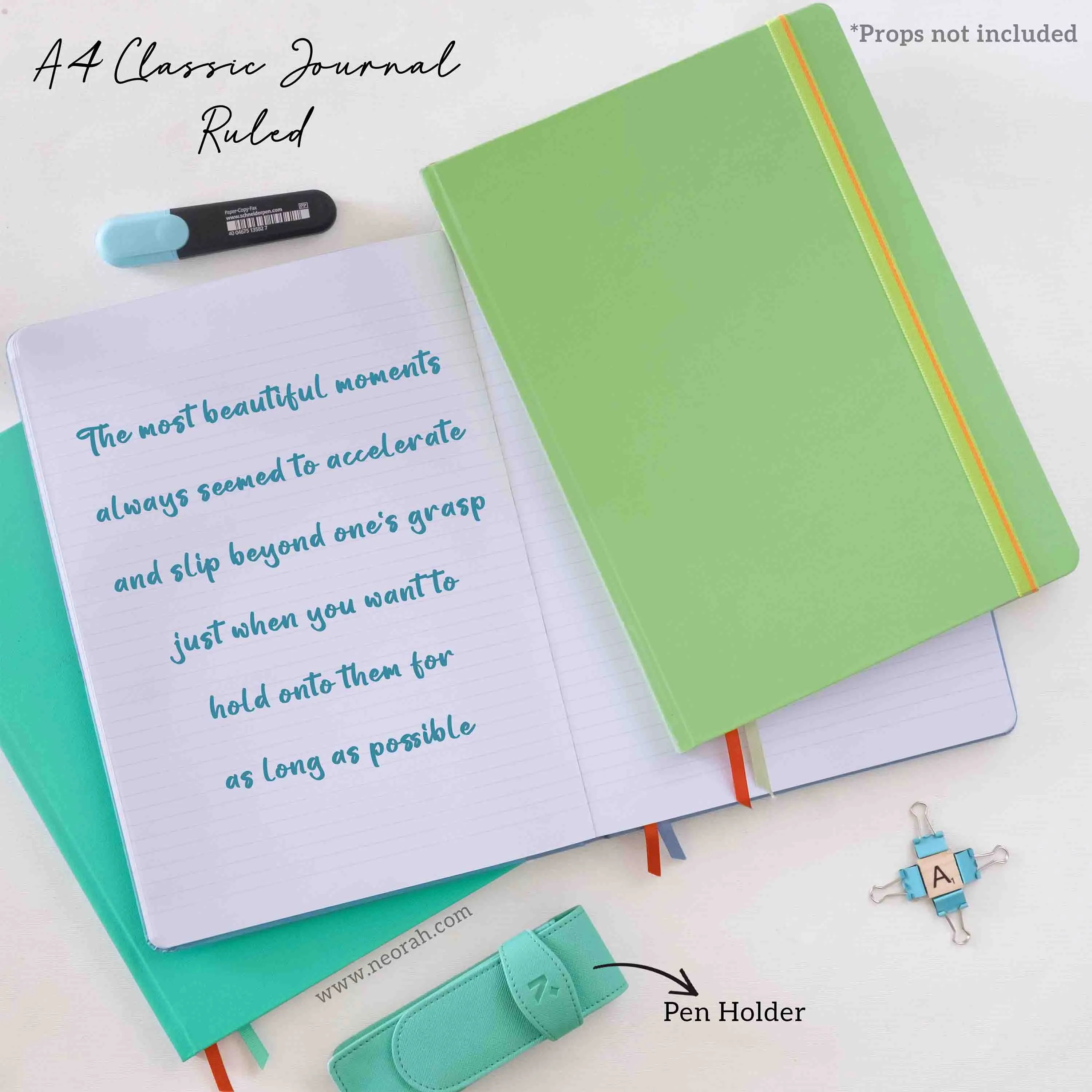 A4 - CLASSIC NOTEBOOK - HARDCOVER