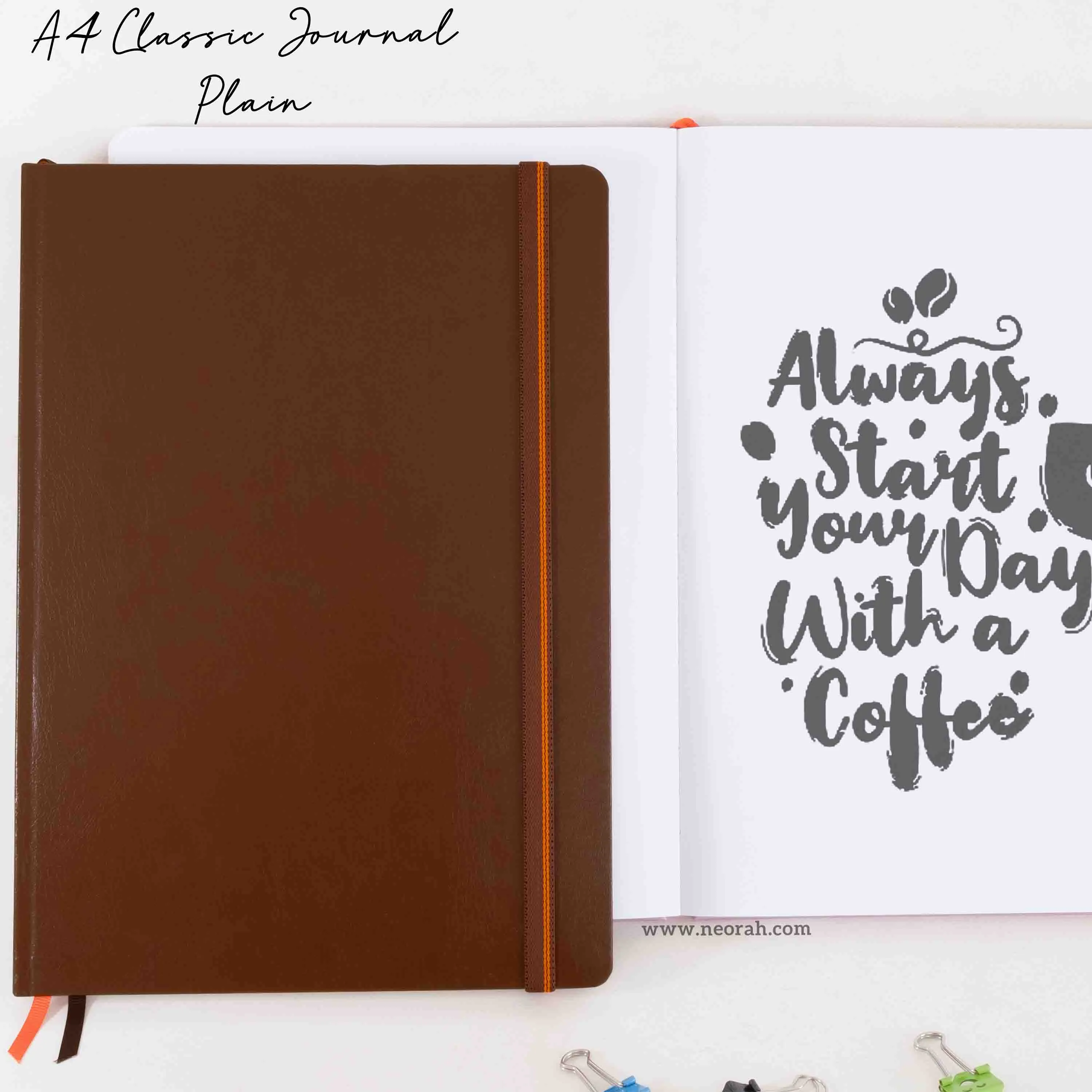 A4 - CLASSIC NOTEBOOK - HARDCOVER