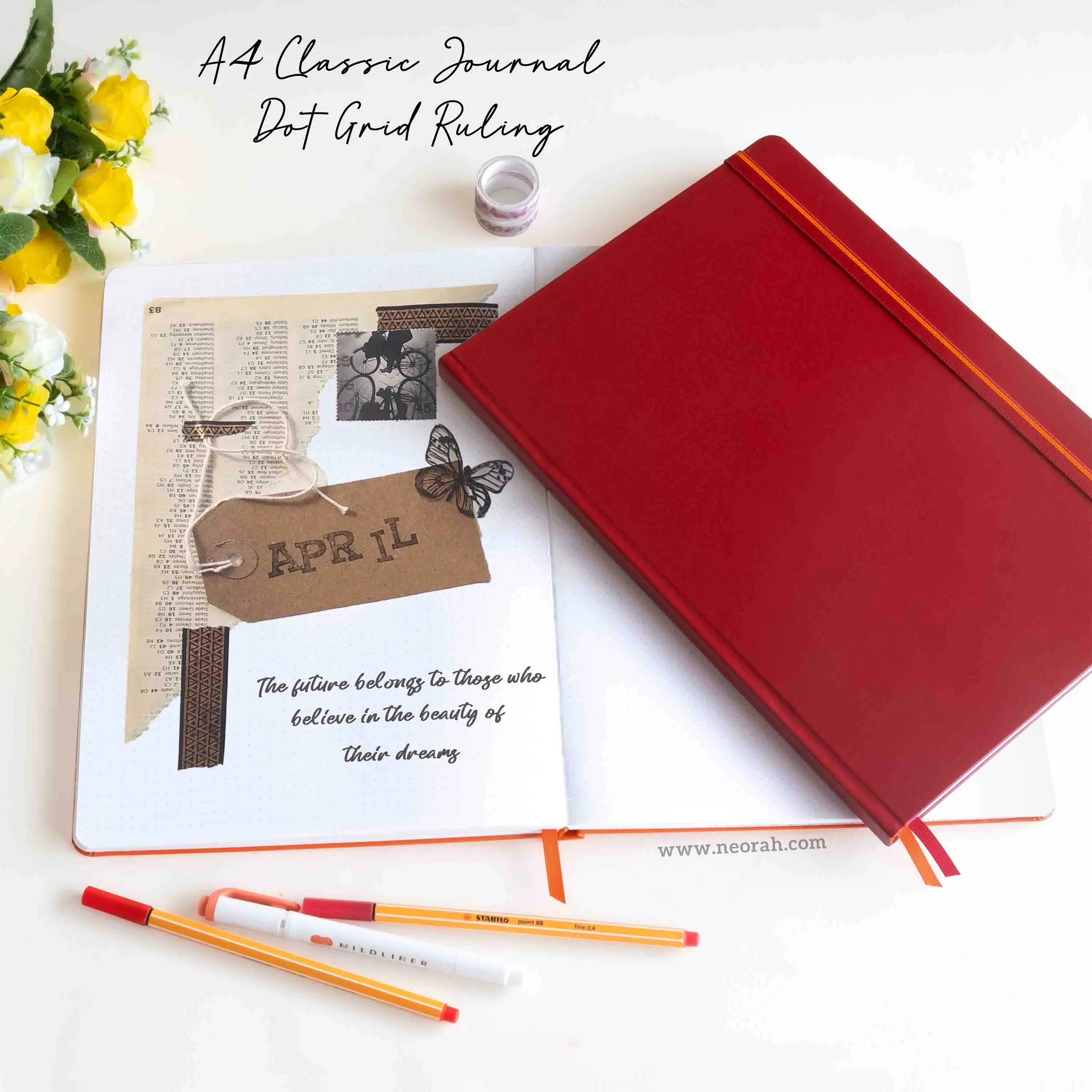 A4 - CLASSIC NOTEBOOK - HARDCOVER
