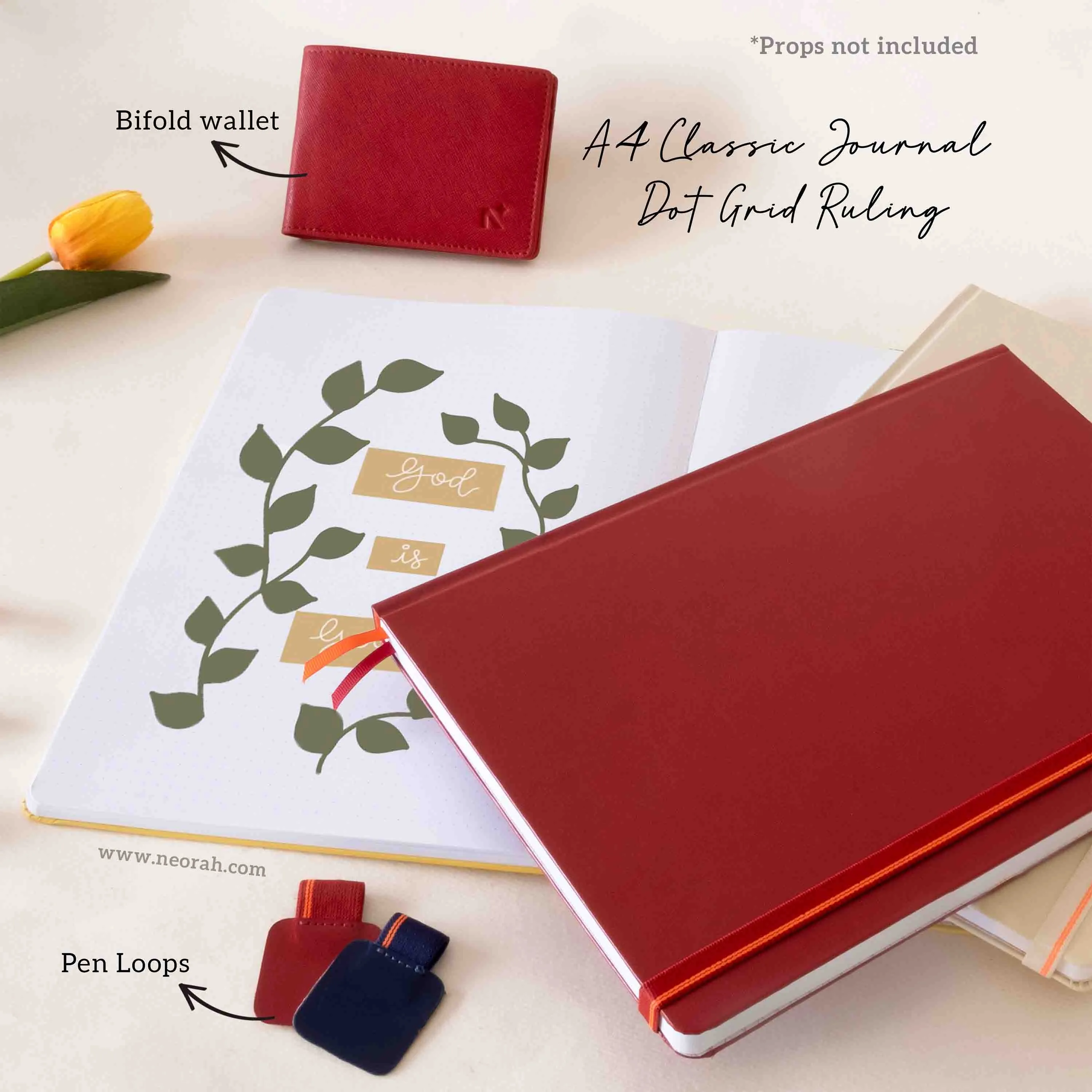 A4 - CLASSIC NOTEBOOK - HARDCOVER