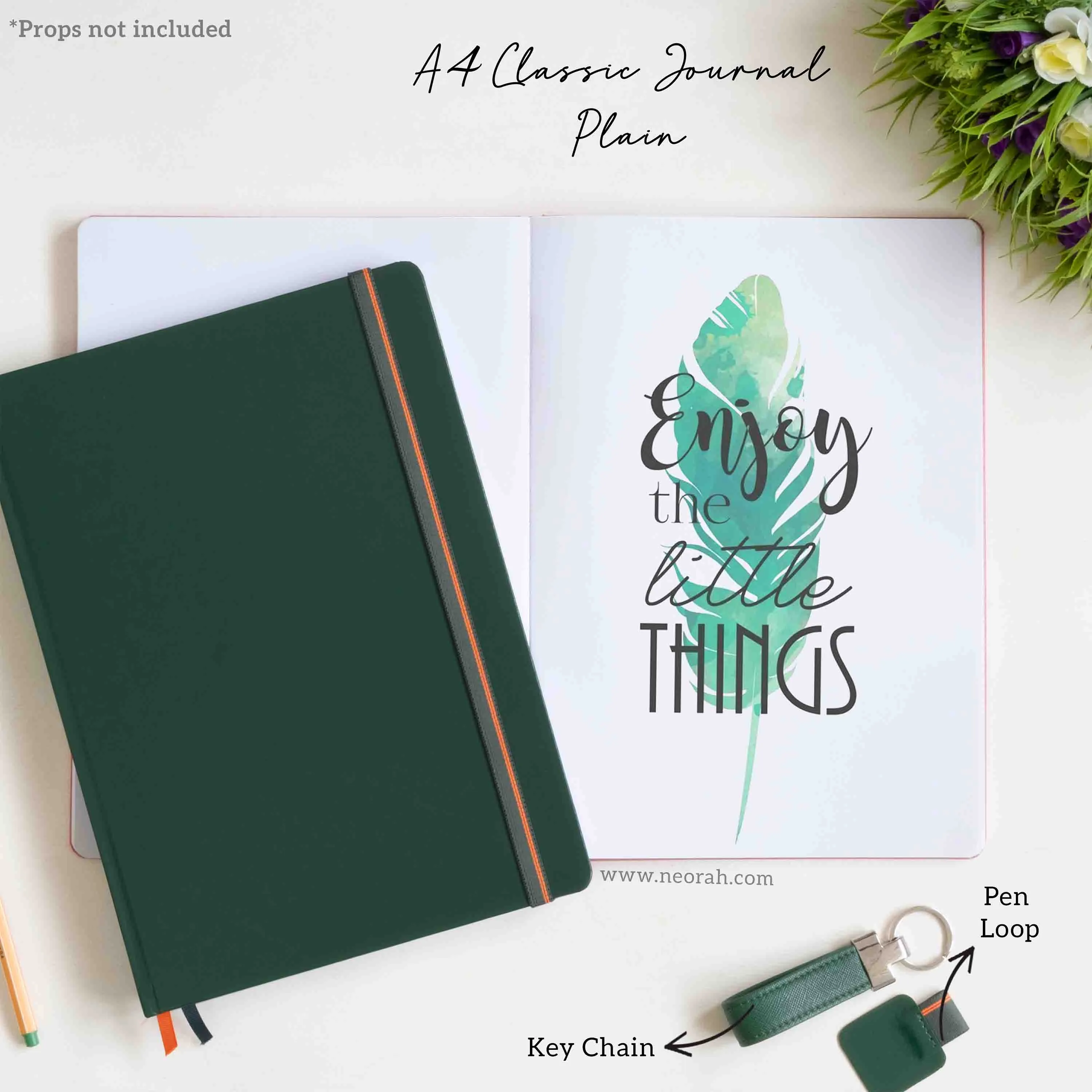 A4 - CLASSIC NOTEBOOK - HARDCOVER