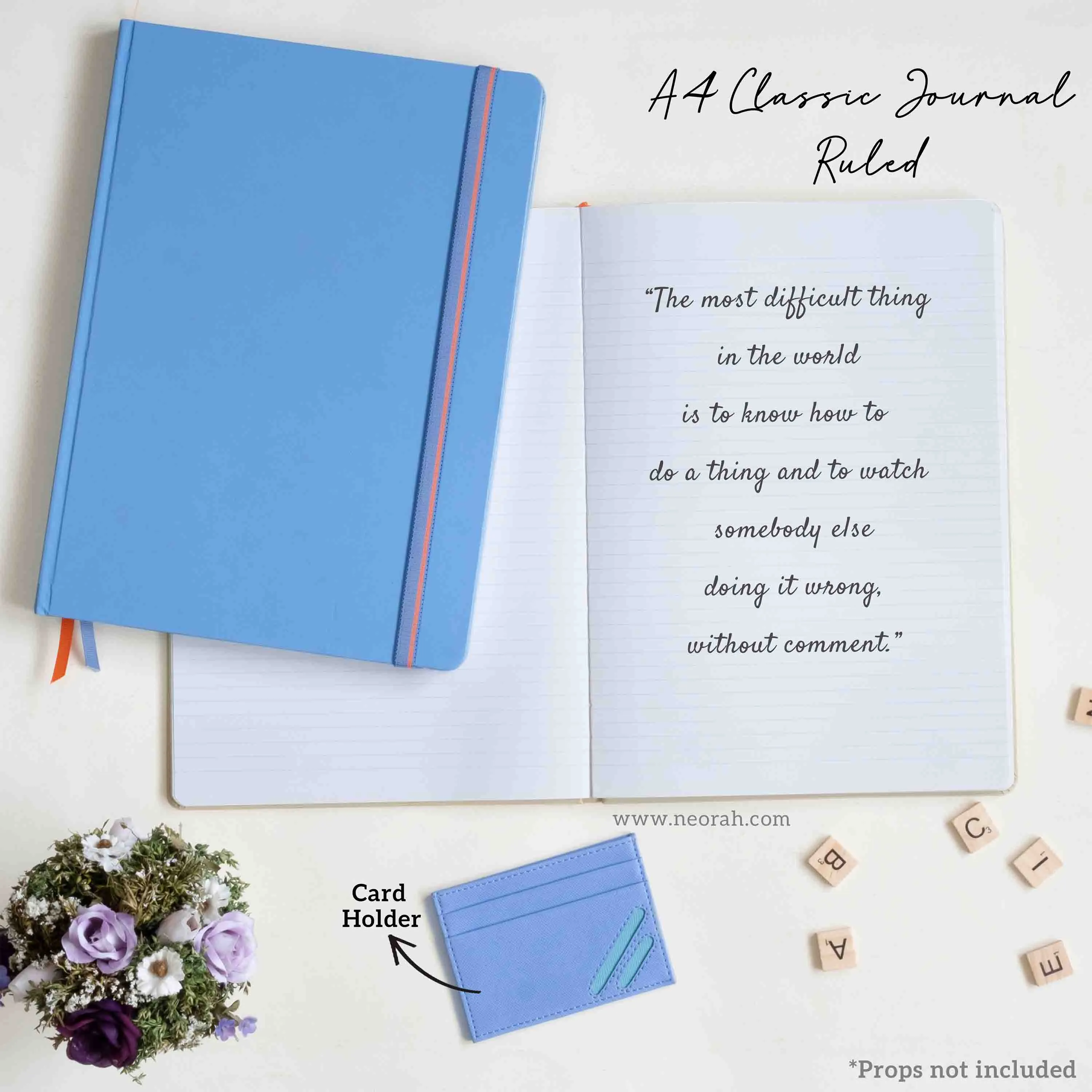A4 - CLASSIC NOTEBOOK - HARDCOVER