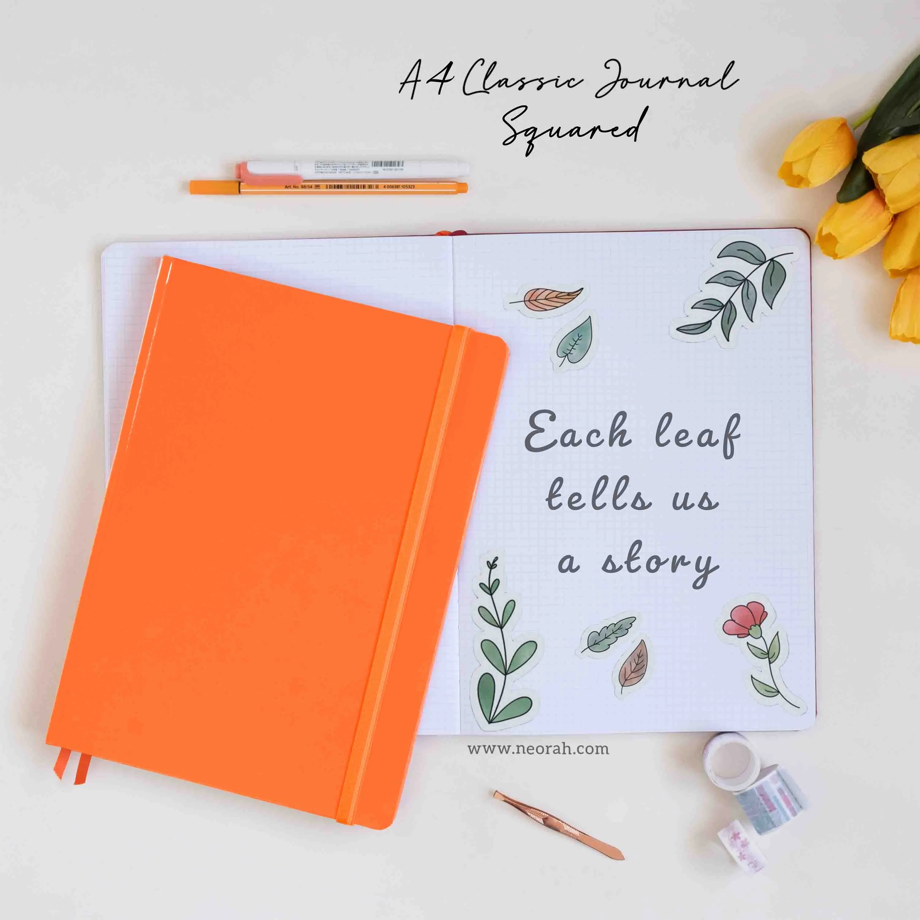 A4 - CLASSIC NOTEBOOK - HARDCOVER