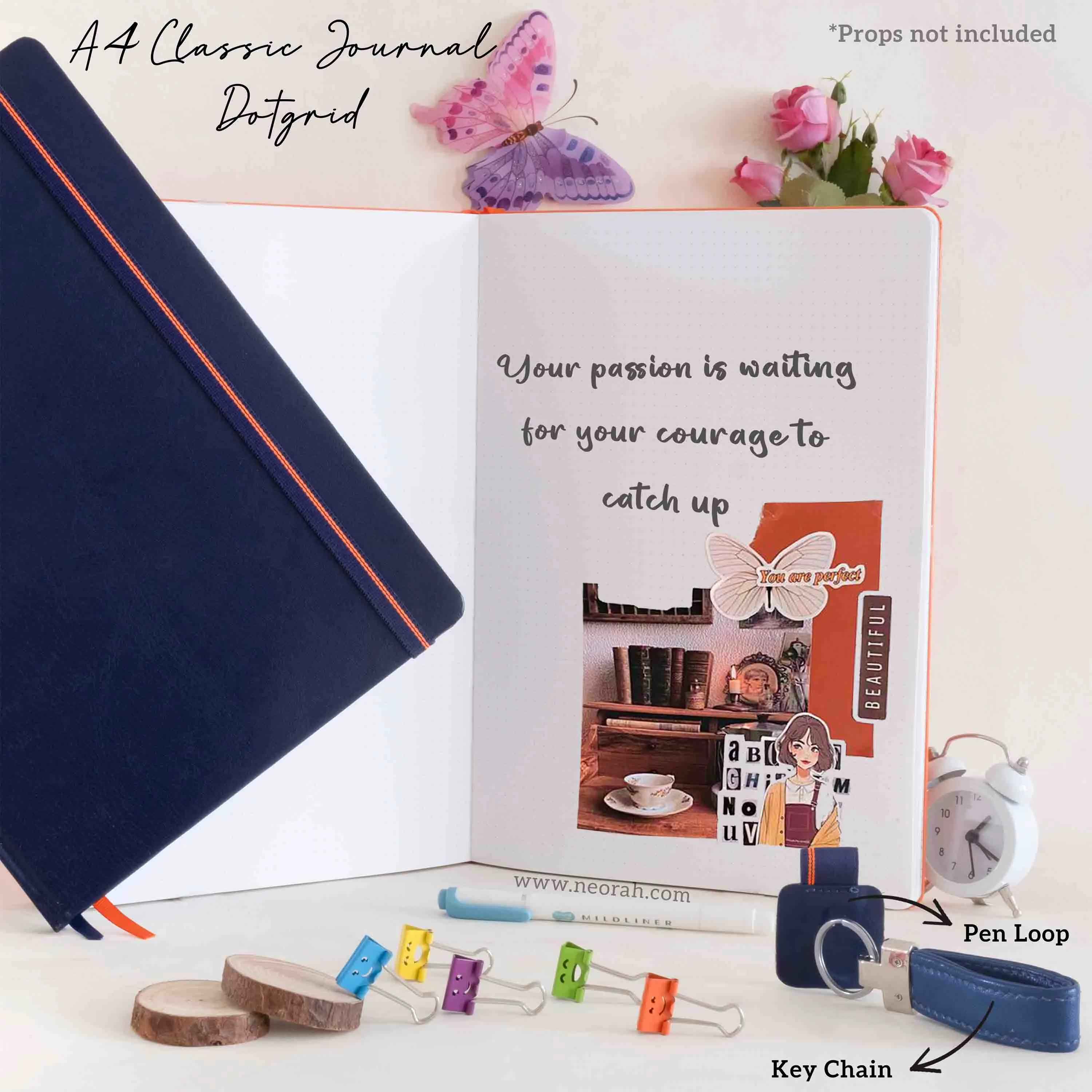 A4 - CLASSIC NOTEBOOK - HARDCOVER