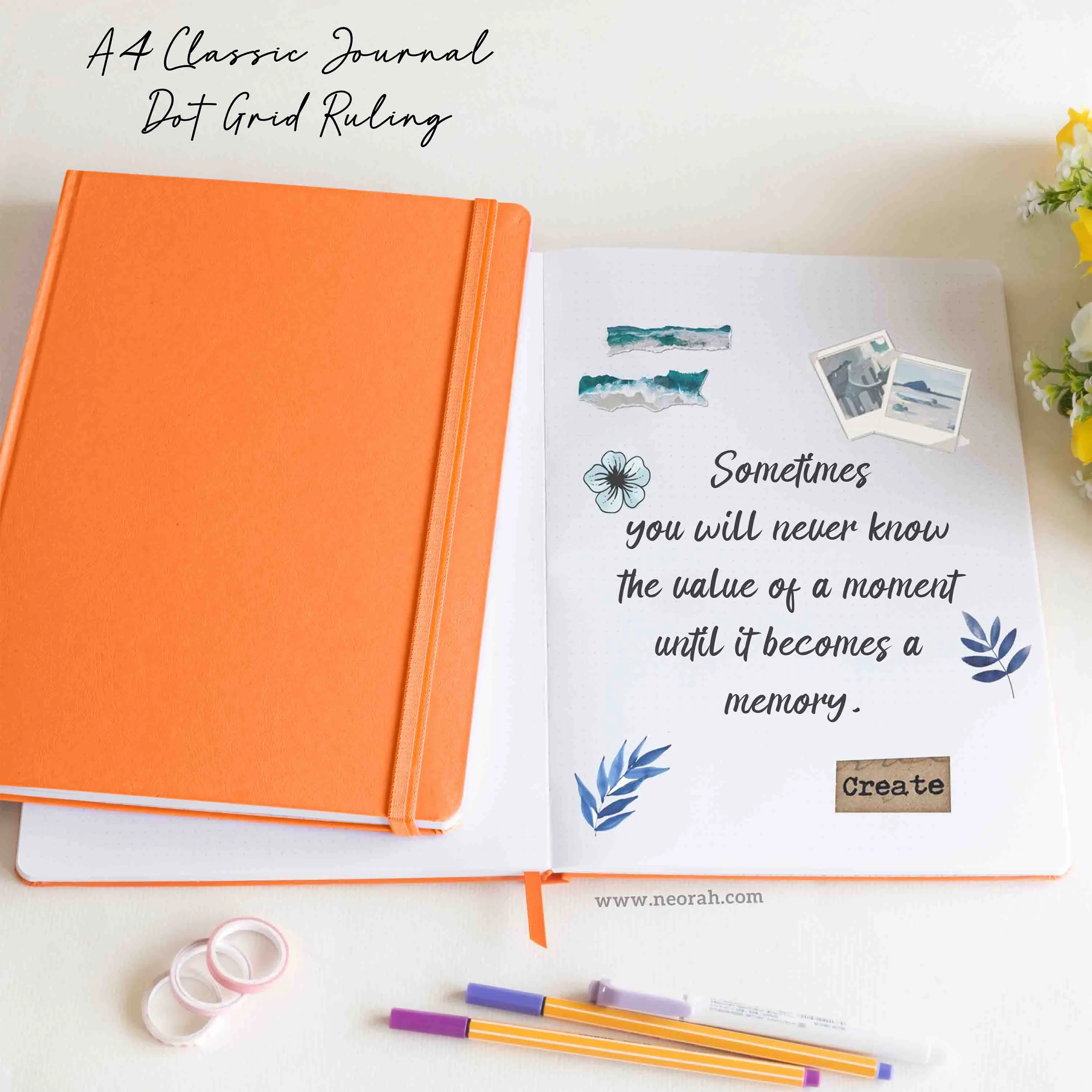 A4 - CLASSIC NOTEBOOK - HARDCOVER