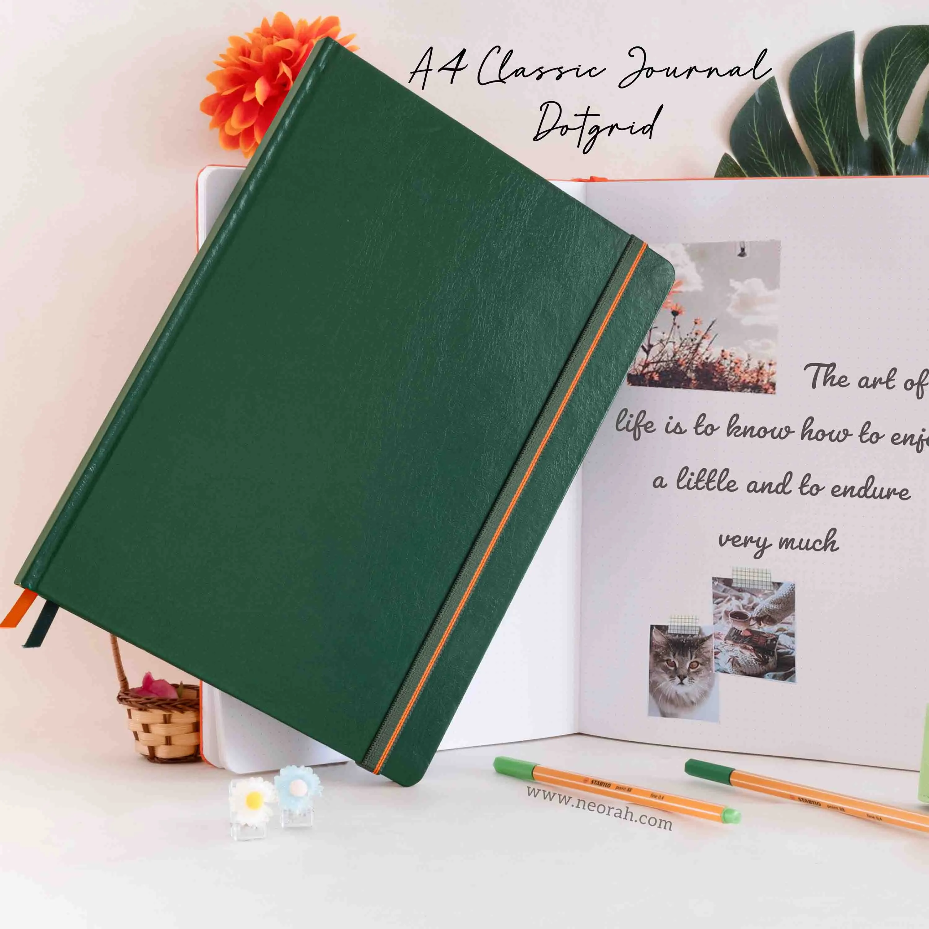 A4 - CLASSIC NOTEBOOK - HARDCOVER
