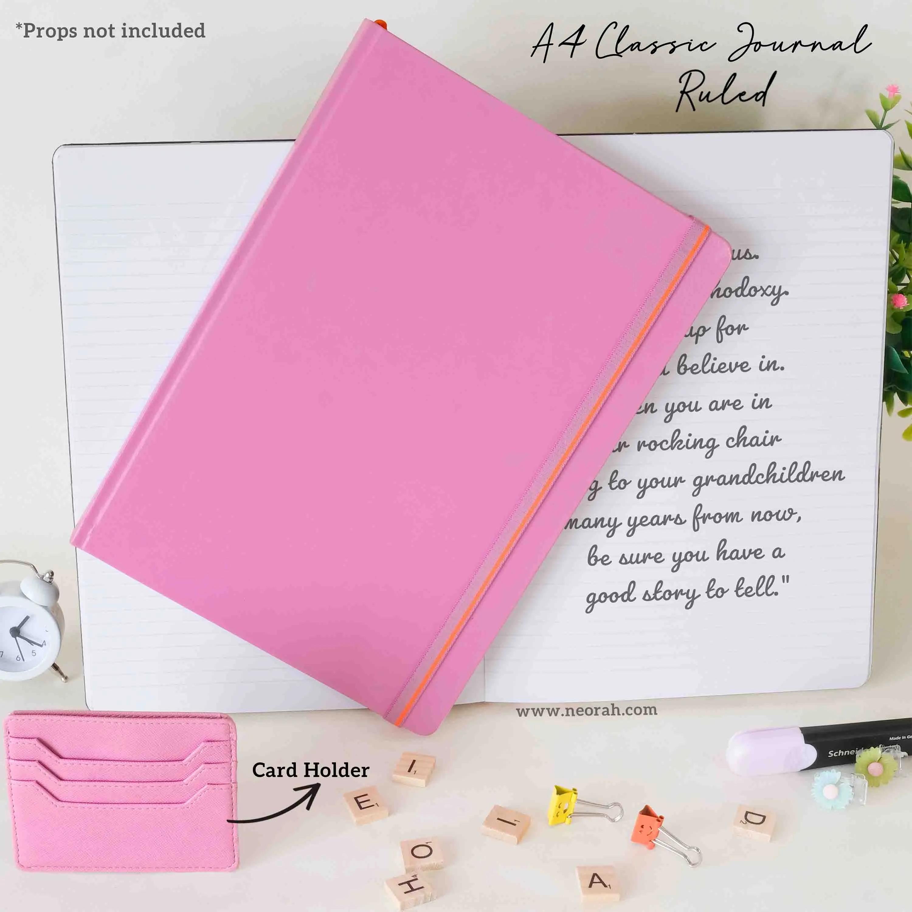 A4 - CLASSIC NOTEBOOK - HARDCOVER