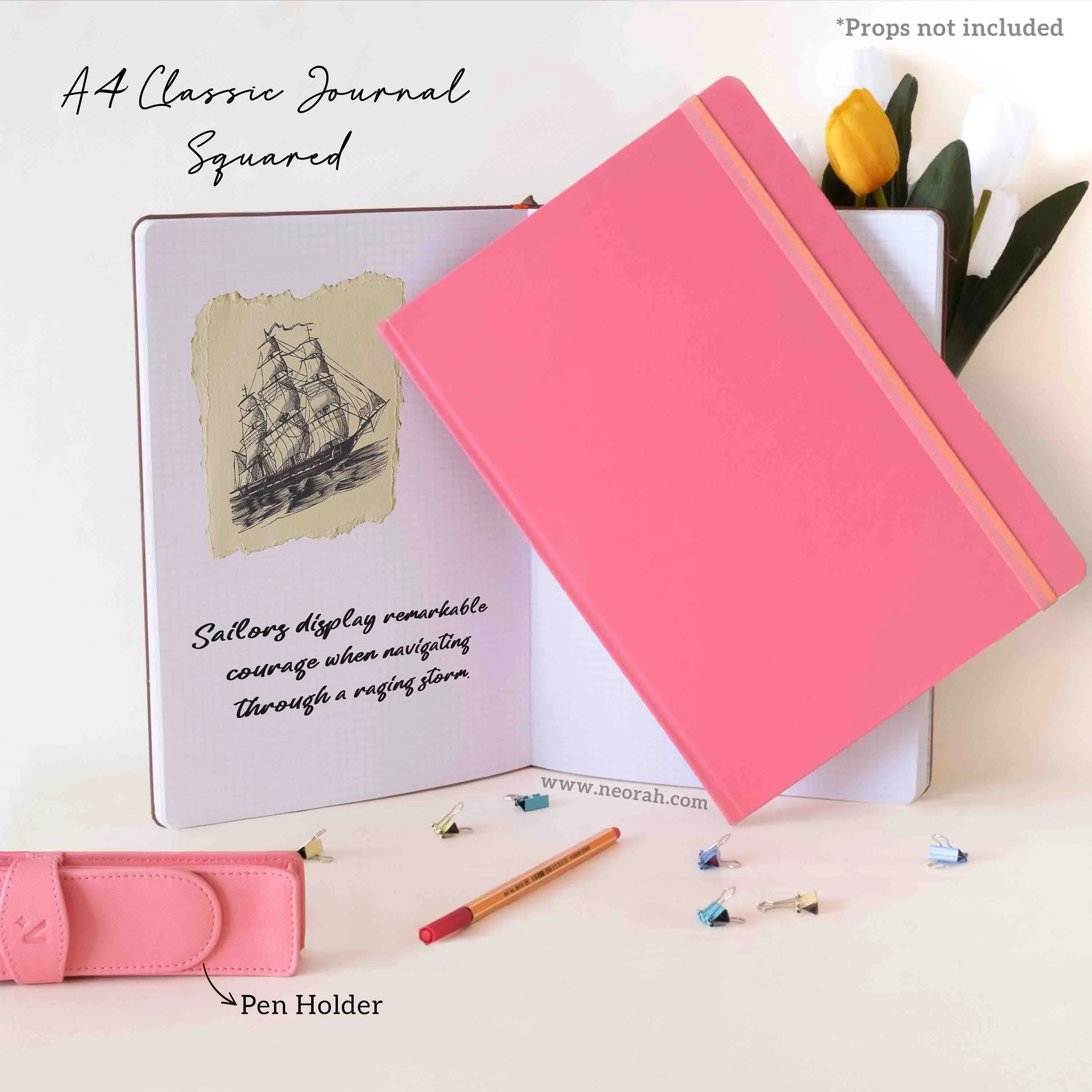 A4 - CLASSIC NOTEBOOK - HARDCOVER