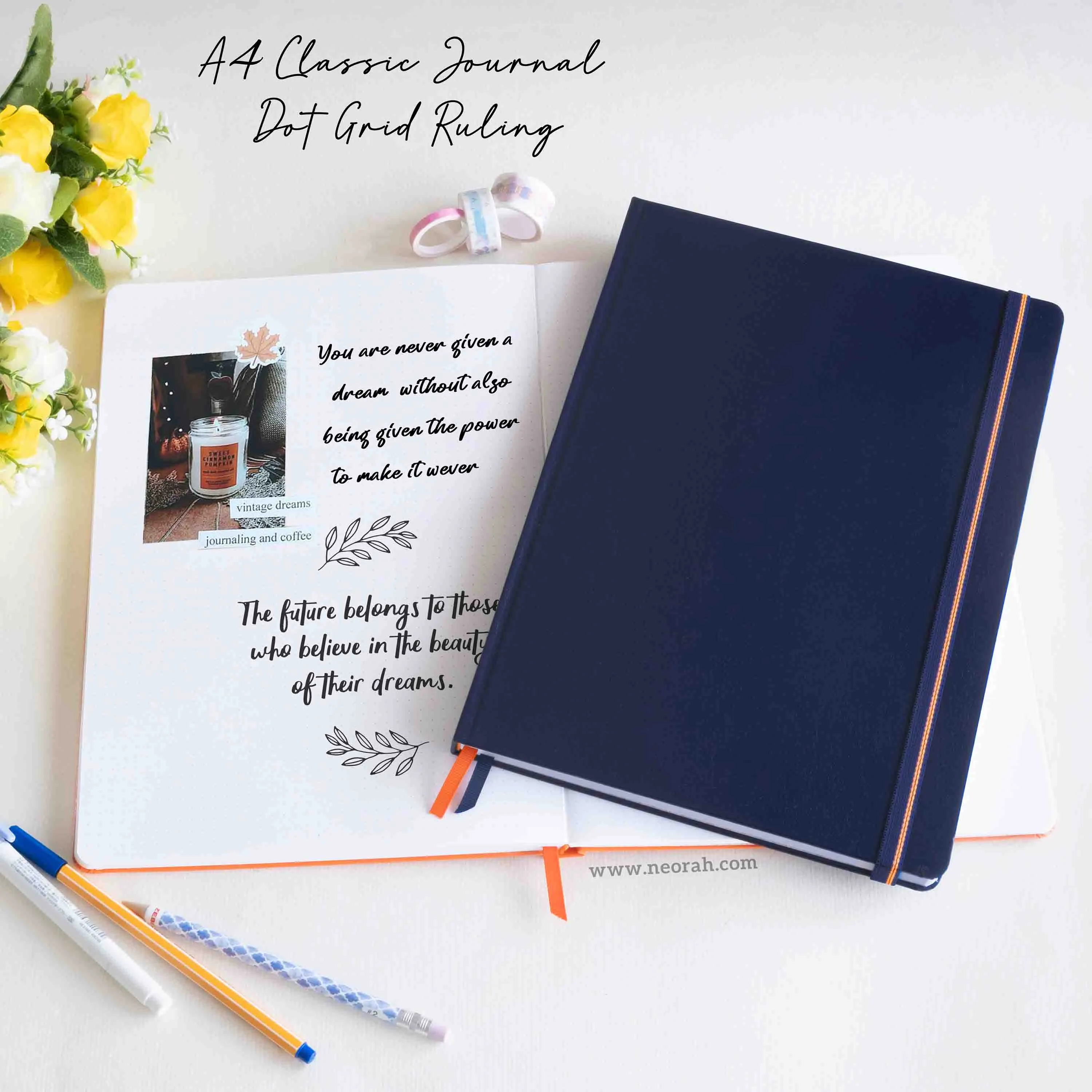 A4 - CLASSIC NOTEBOOK - HARDCOVER