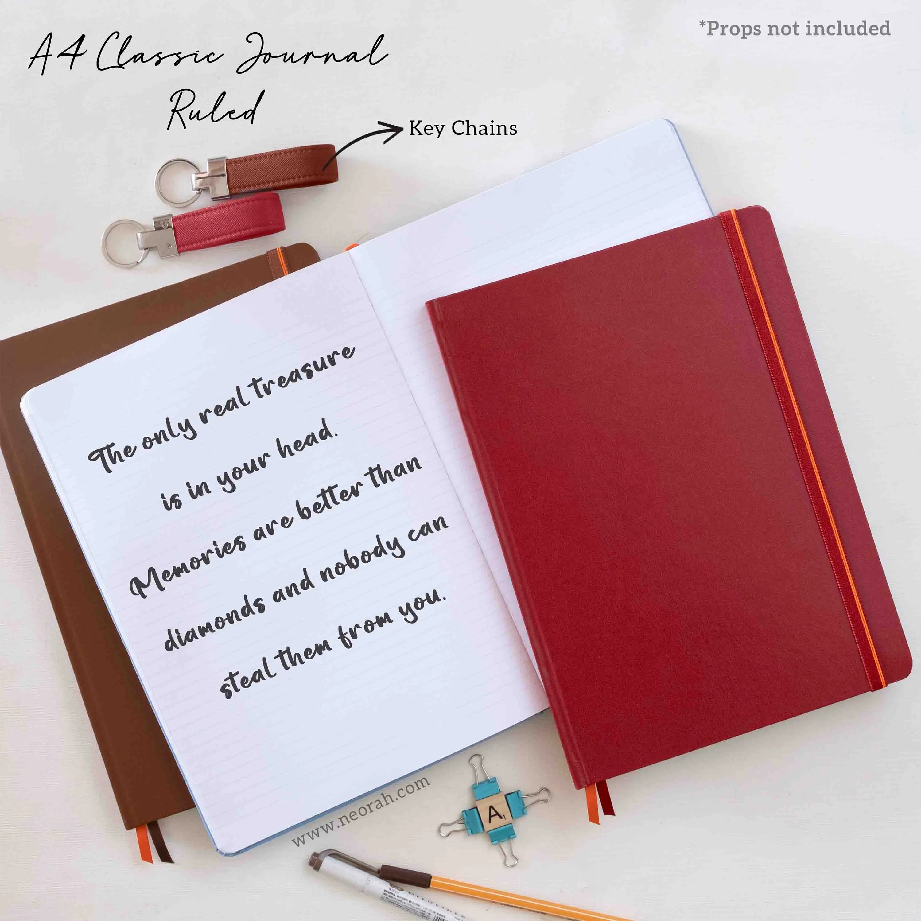 A4 - CLASSIC NOTEBOOK - HARDCOVER