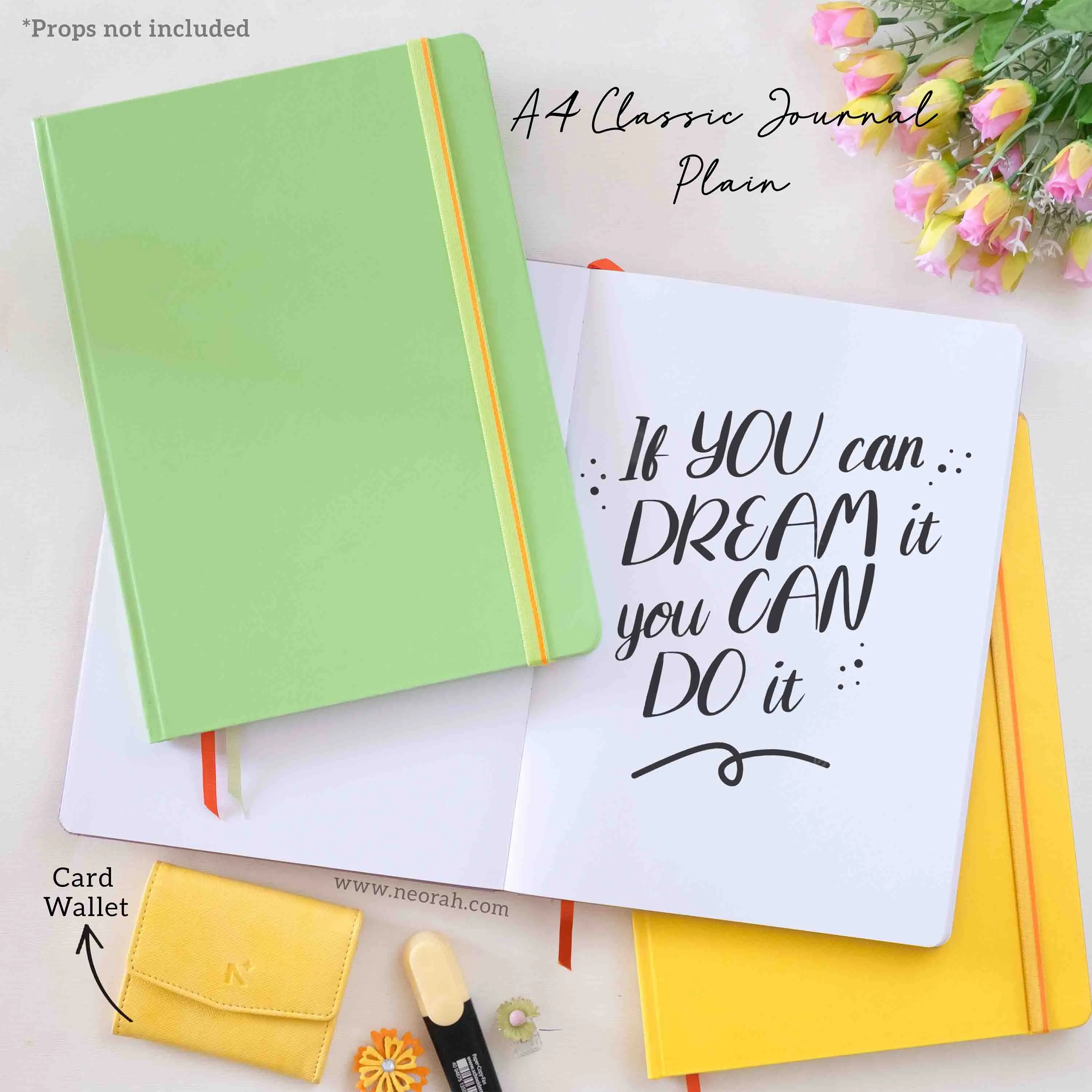 A4 - CLASSIC NOTEBOOK - HARDCOVER