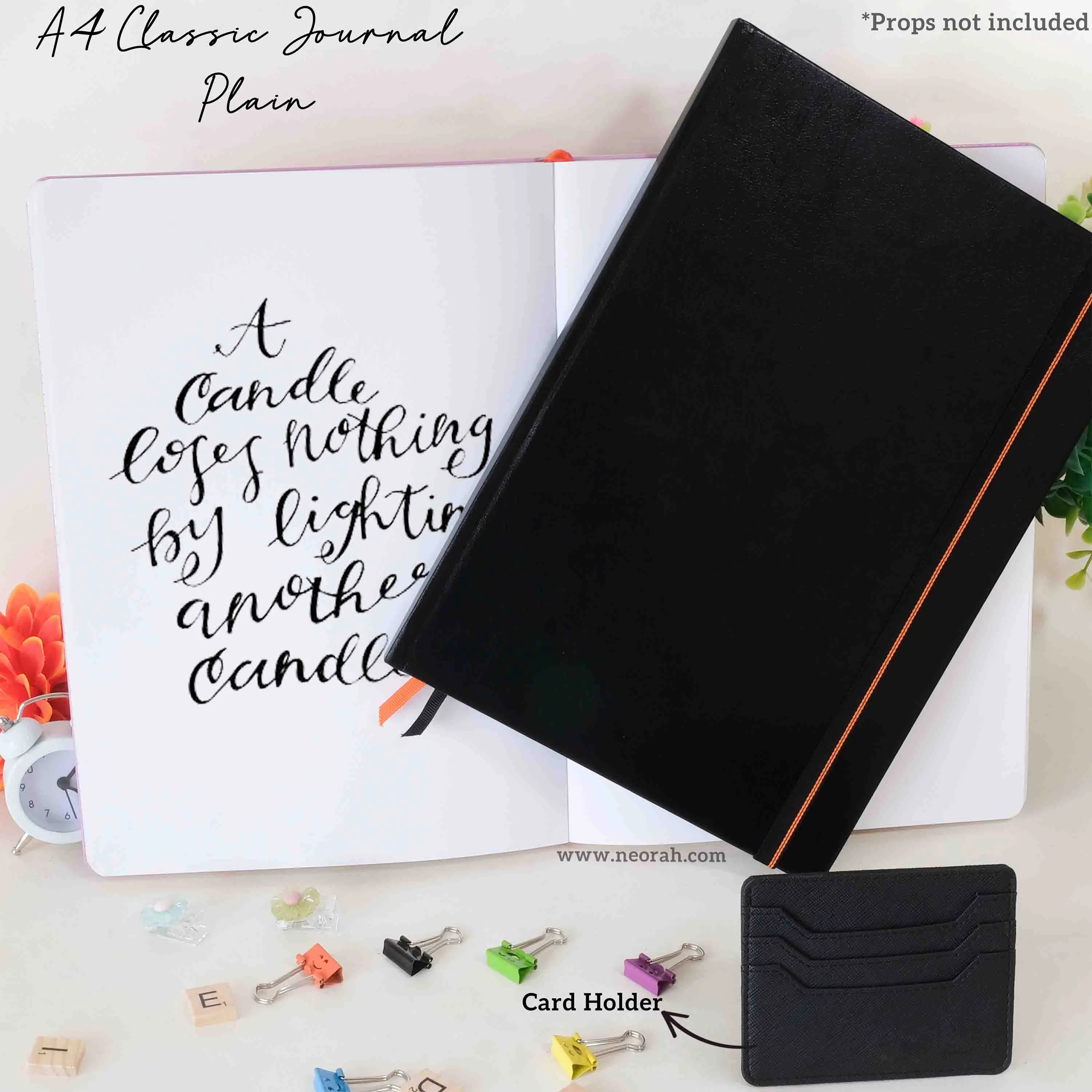 A4 - CLASSIC NOTEBOOK - HARDCOVER